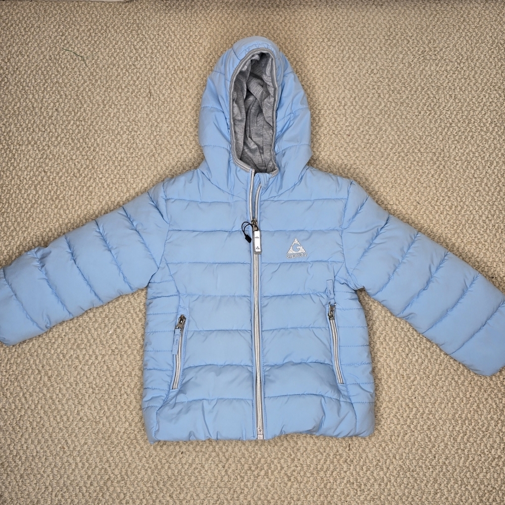 Gerry Light Blue Kids Puffer Jacket 3T NWOT